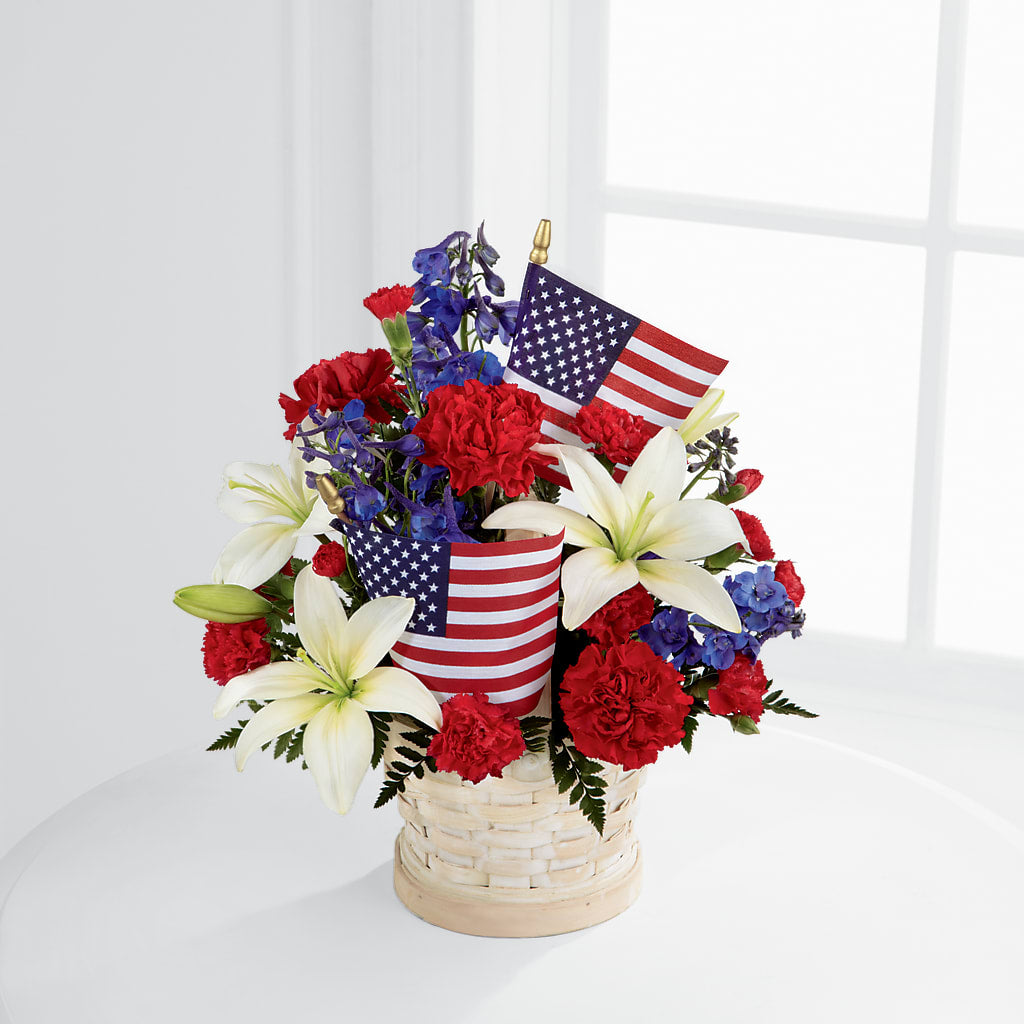 American Glory Bouquet – Park Merced Florist, Corona CA
