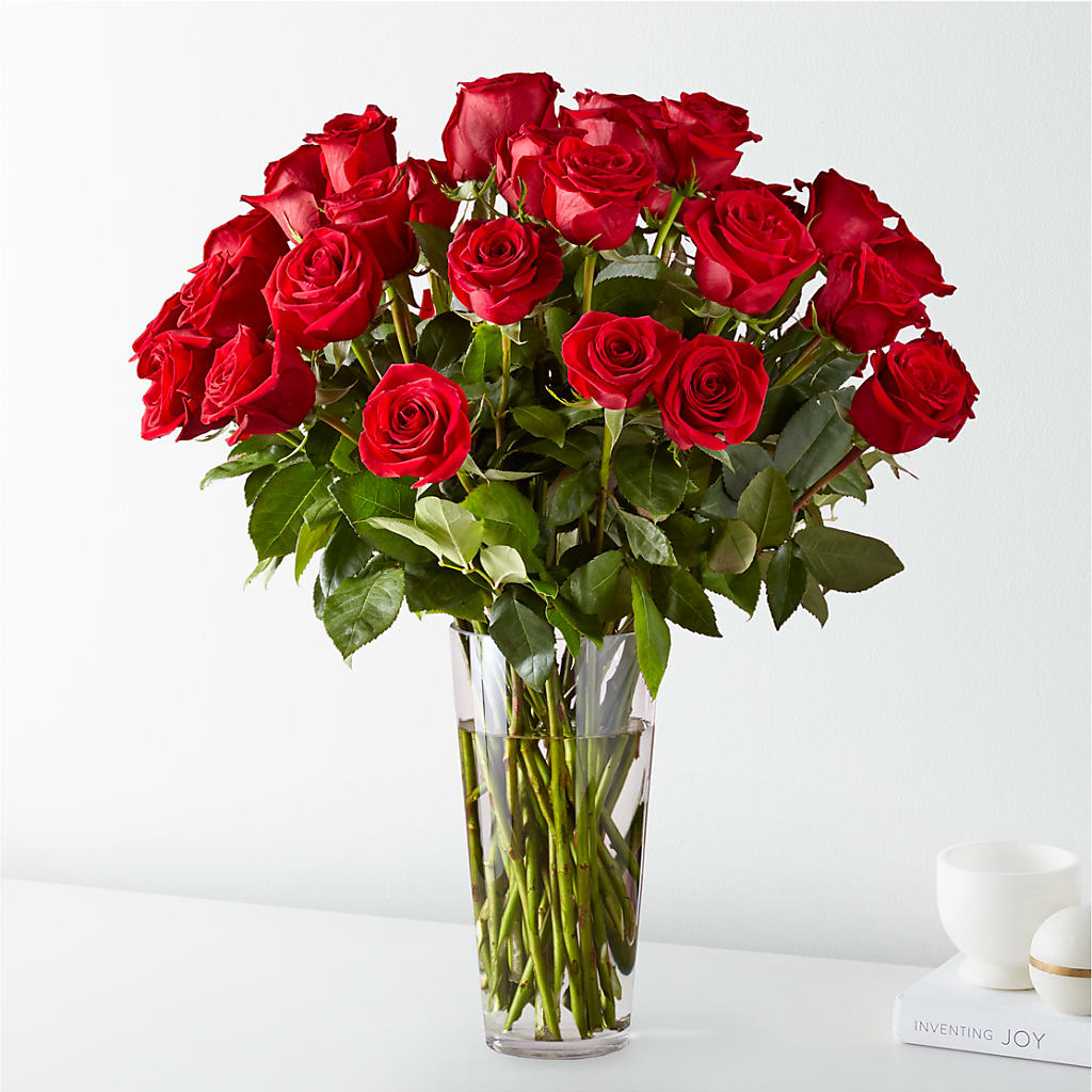Long Stem Red Rose Bouquet – Park Merced Florist, Corona CA