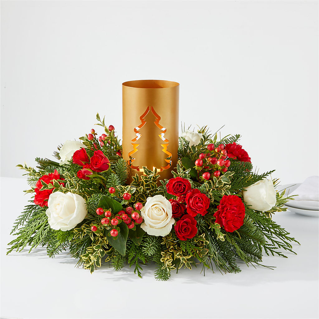 December Dreams Centerpiece – Park Merced Florist, Corona CA