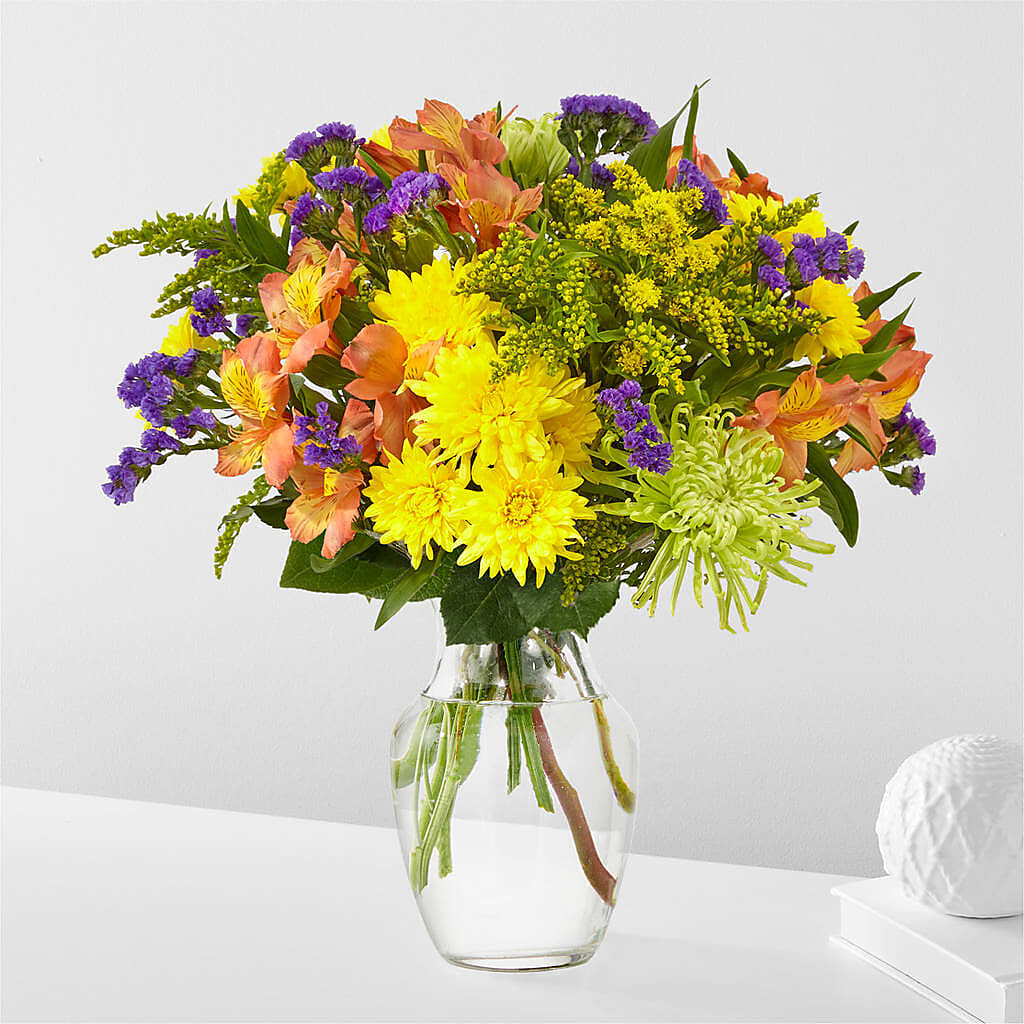 Marmalade Skies Bouquet – Park Merced Florist, Corona CA