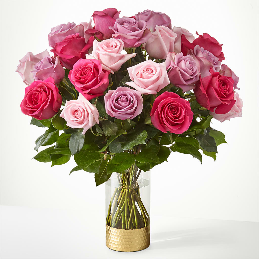 Pure Beauty Mixed Roses – Park Merced Florist, Corona CA