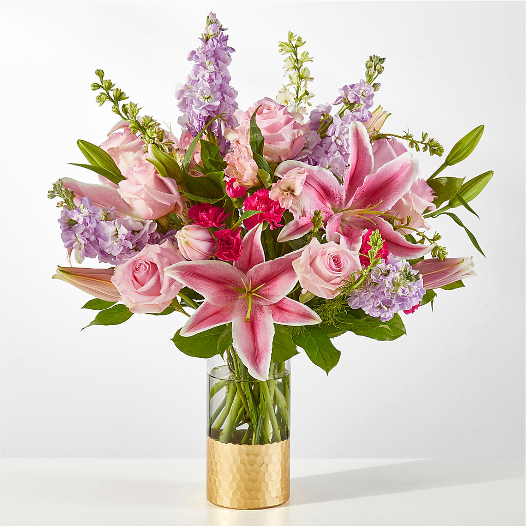 Mauvelous Bouquet – Park Merced Florist, Corona CA