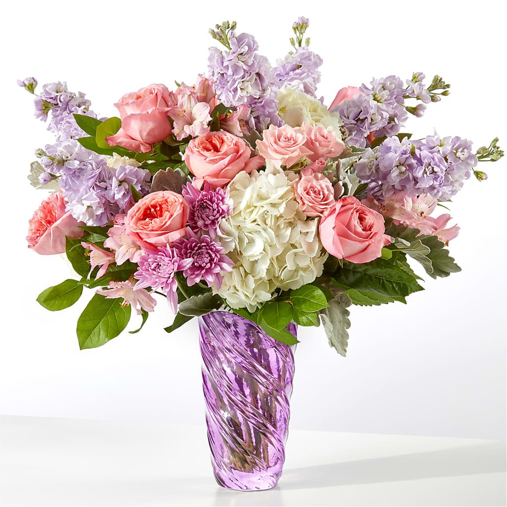 Silver Lining Bouquet – Park Merced Florist, Corona CA