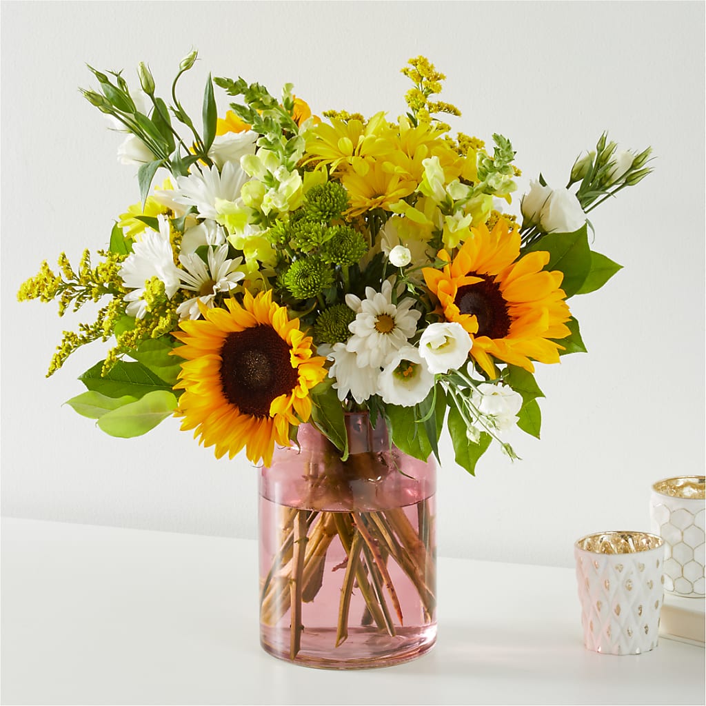 Hello Sunshine Bouquet – Park Merced Florist, Corona CA