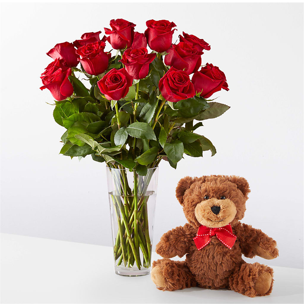 Romantic Long Stem Red Rose Bouquet Bundles – Park Merced Florist, Corona CA