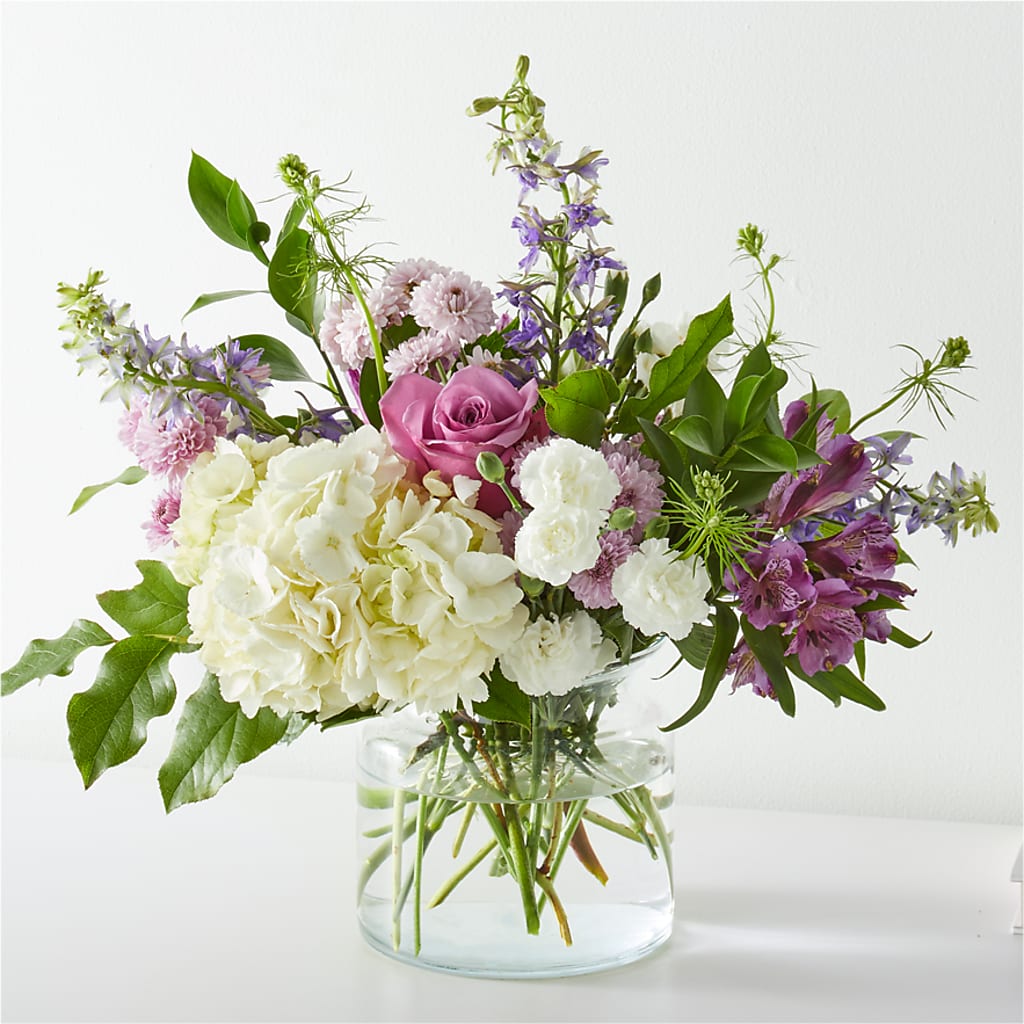 Violet Caress Bouquet – Park Merced Florist, Corona CA