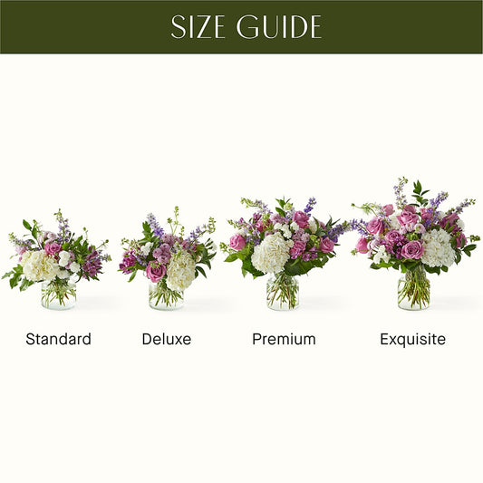 Violet Caress Bouquet – Park Merced Florist, Corona CA