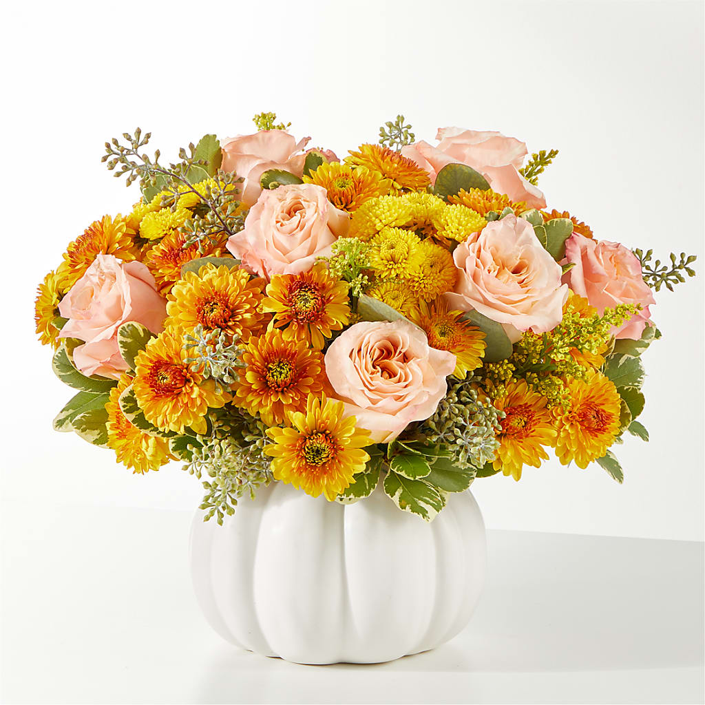 Peachy Pumpkin – Park Merced Florist, Corona CA