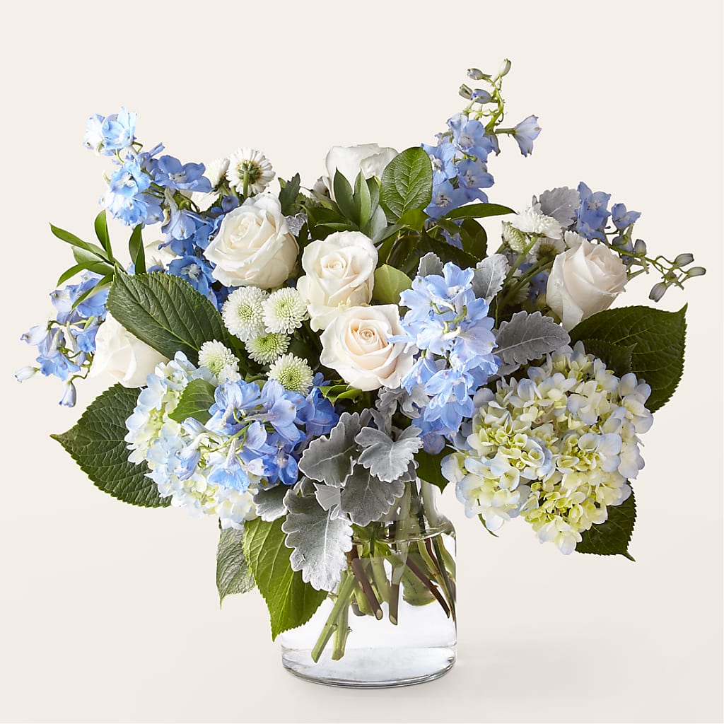 Clear Skies Bouquet – Park Merced Florist, Corona CA
