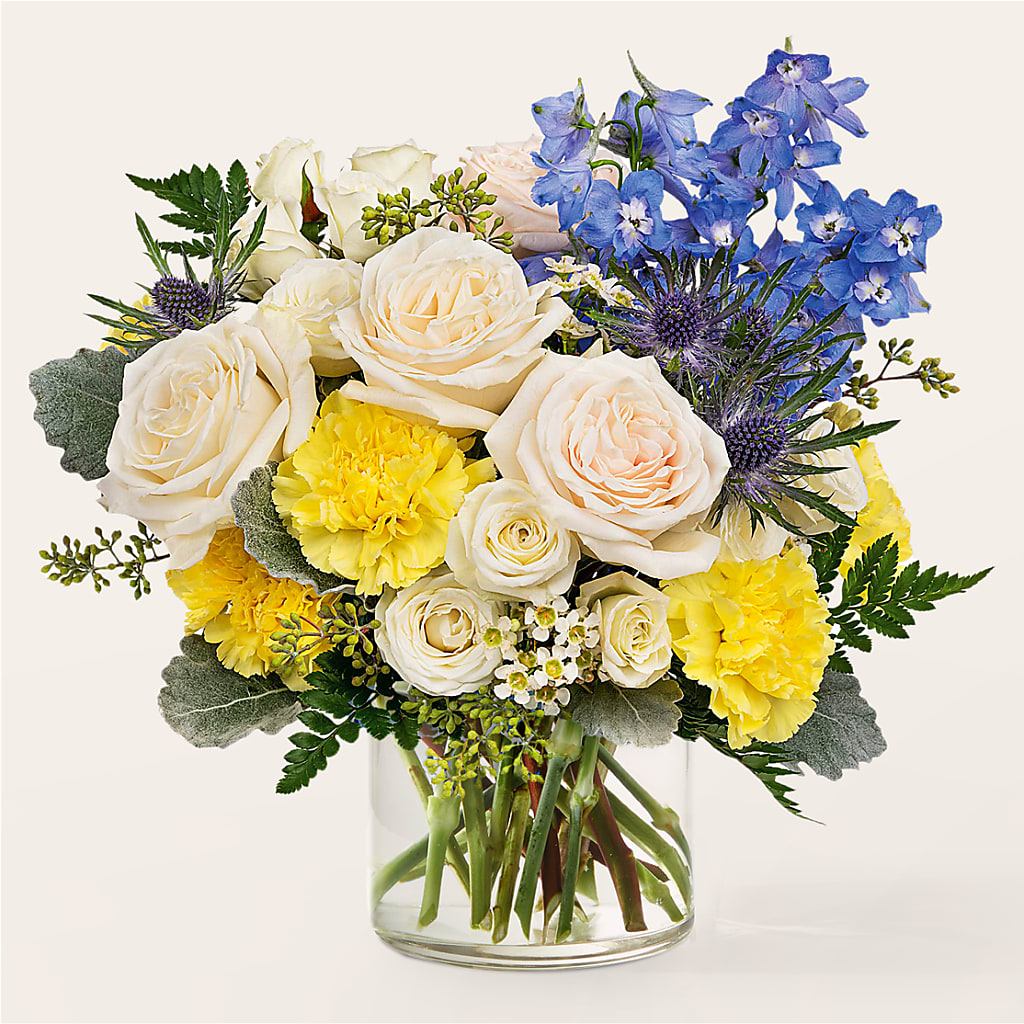 Lemon Sorbet Bouquet – Park Merced Florist, Corona CA