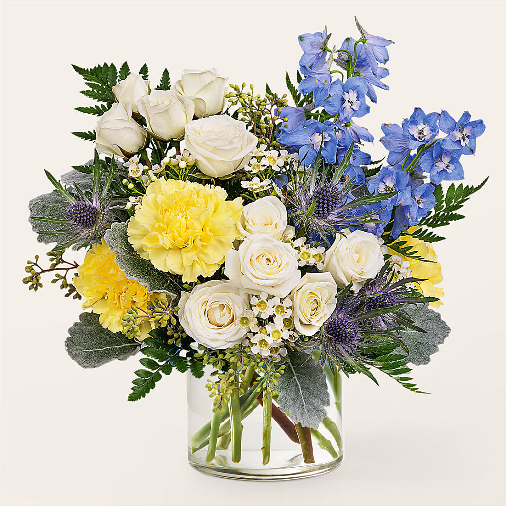 Lemon Sorbet Bouquet – Park Merced Florist, Corona CA