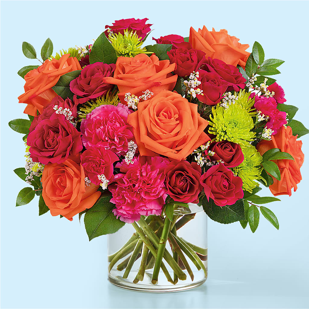 Colorful Carnival Bouquet – Park Merced Florist, Corona CA