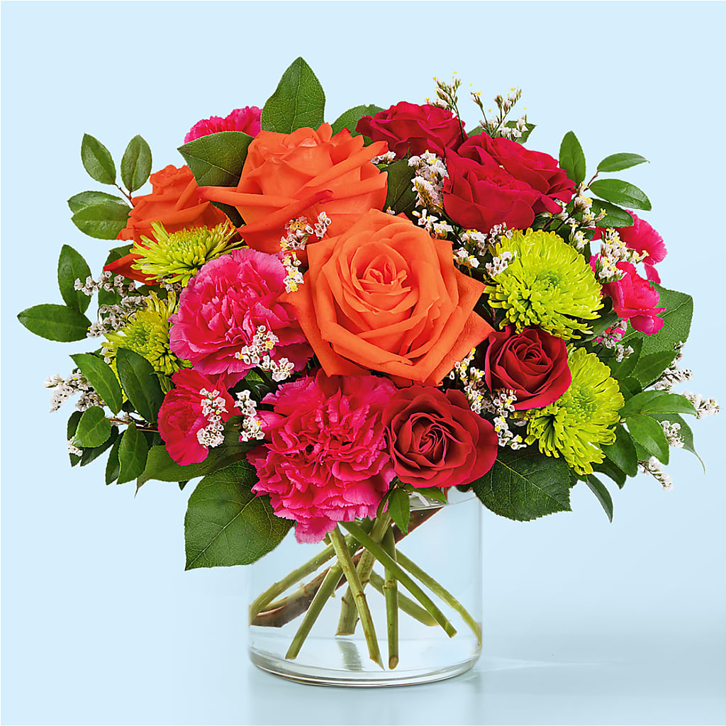 Colorful Carnival Bouquet – Park Merced Florist, Corona CA