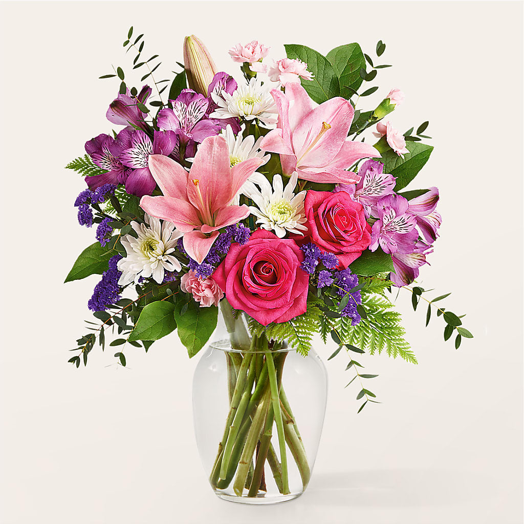 Lace & Pearls Bouquet – Park Merced Florist, Corona CA