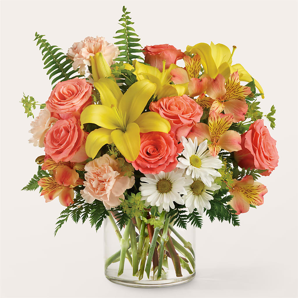 Sunset Strip Bouquet – Park Merced Florist, Corona CA