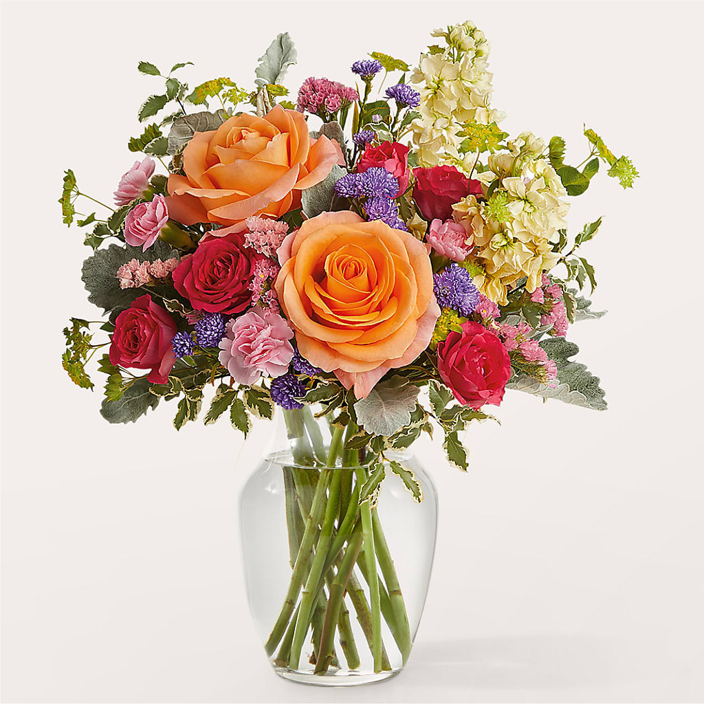 Tangerine Tango Bouquet – Park Merced Florist, Corona CA