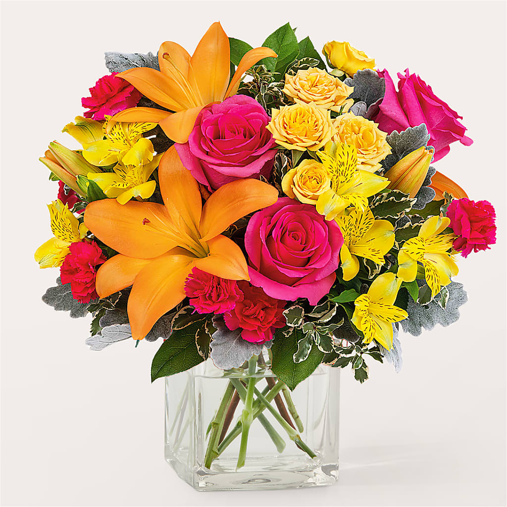 To the Tropics Bouquet – Park Merced Florist, Corona CA