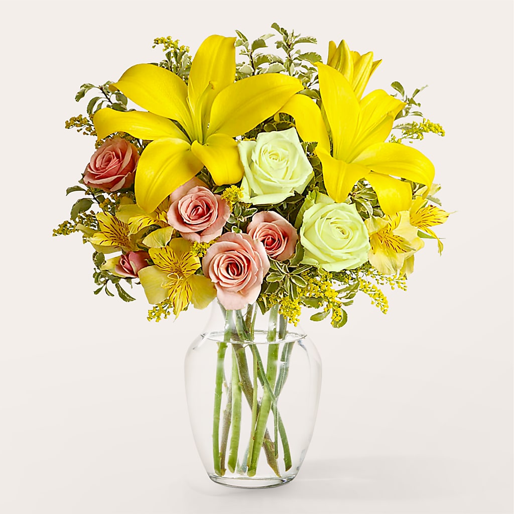 Sunburst Bouquet – Park Merced Florist, Corona CA