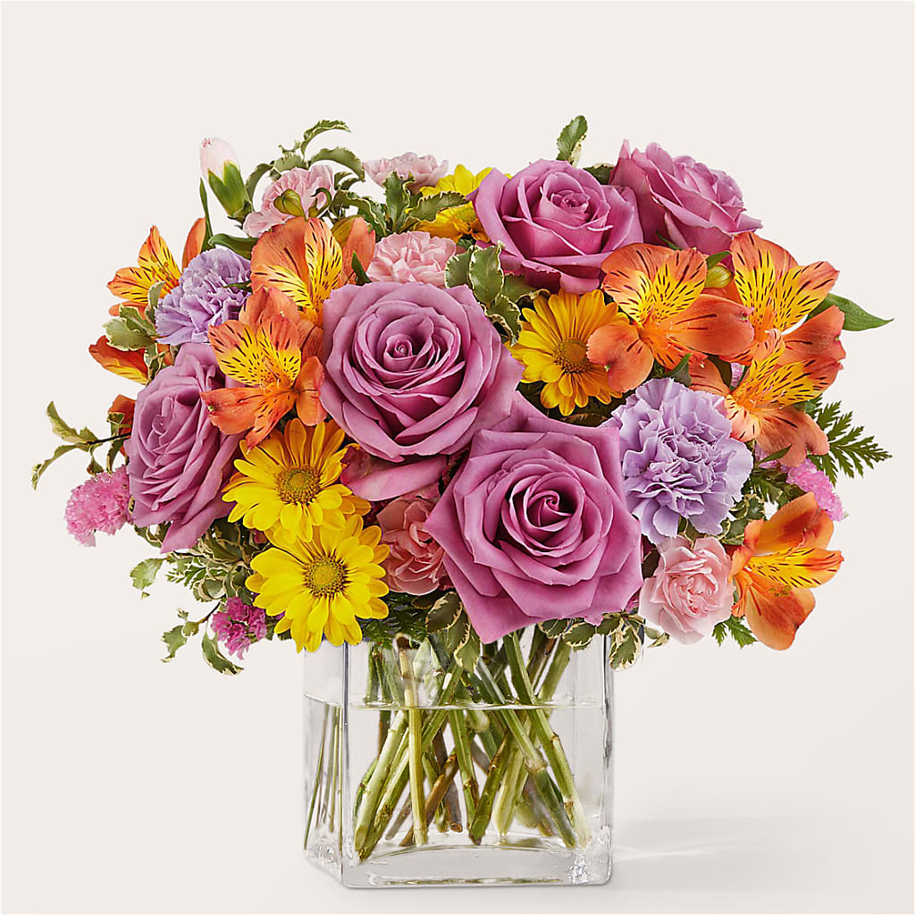 Shades of Happiness Bouquet – Park Merced Florist, Corona CA