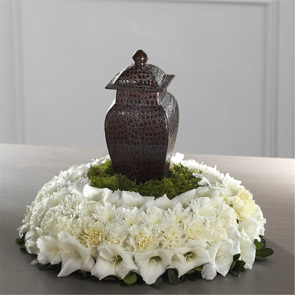 Encircling Grace Arrangement – Park Merced Florist, Corona CA