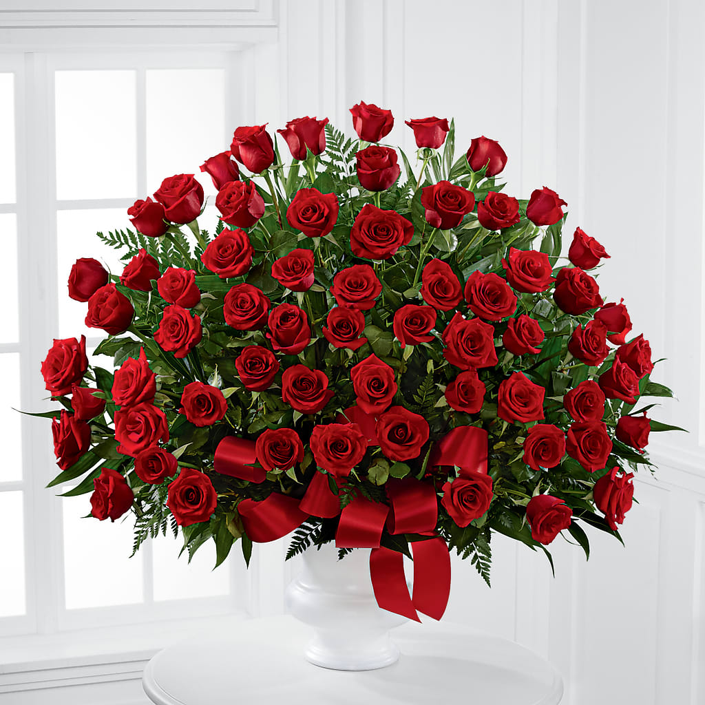 Blessed with Love Arrangement – Park Merced Florist, Corona CA