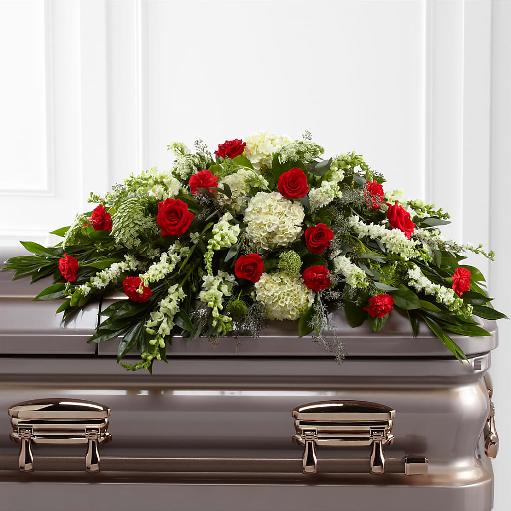 Sincerity Casket Spray – Park Merced Florist, Corona CA