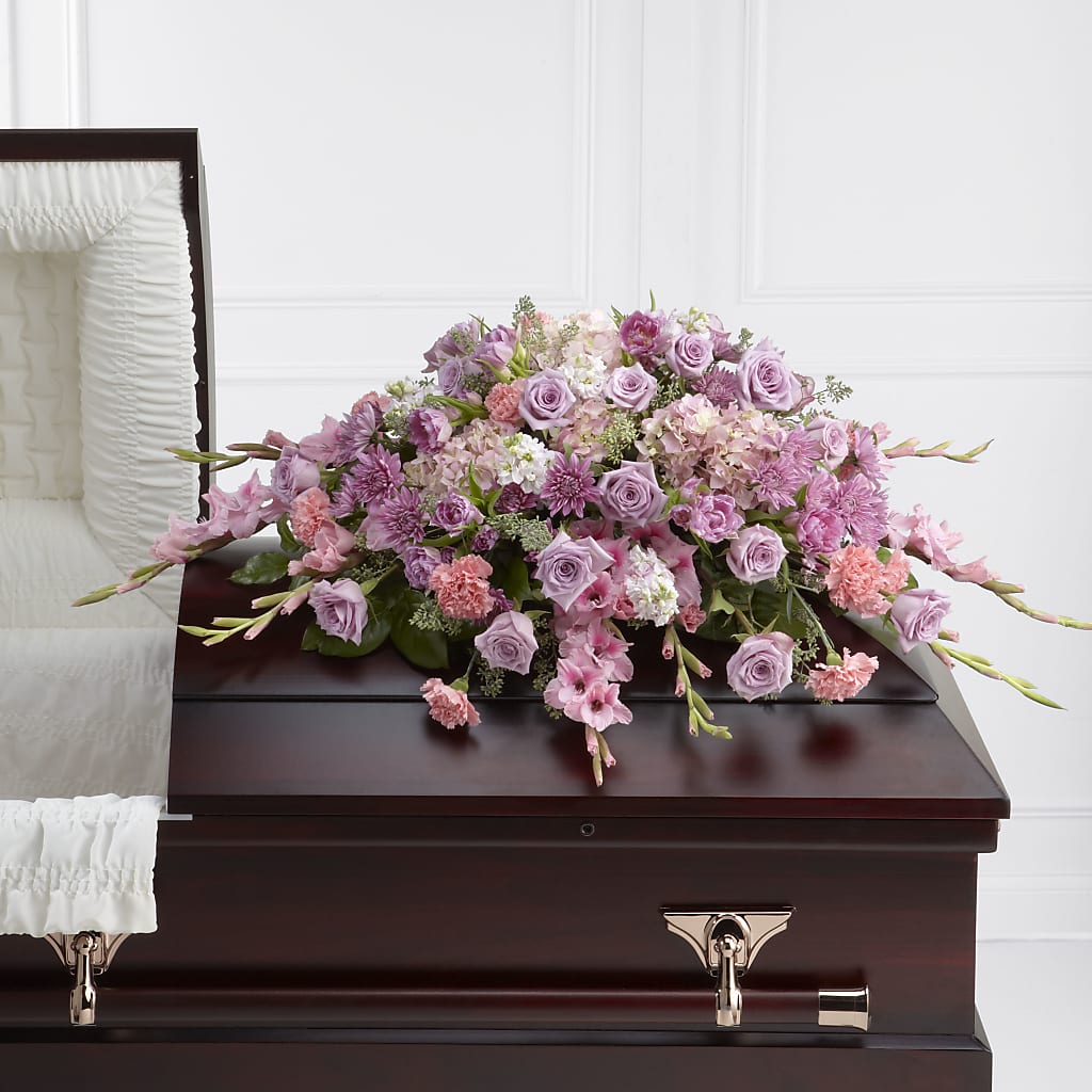 Immorata Casket Spray – Park Merced Florist, Corona CA