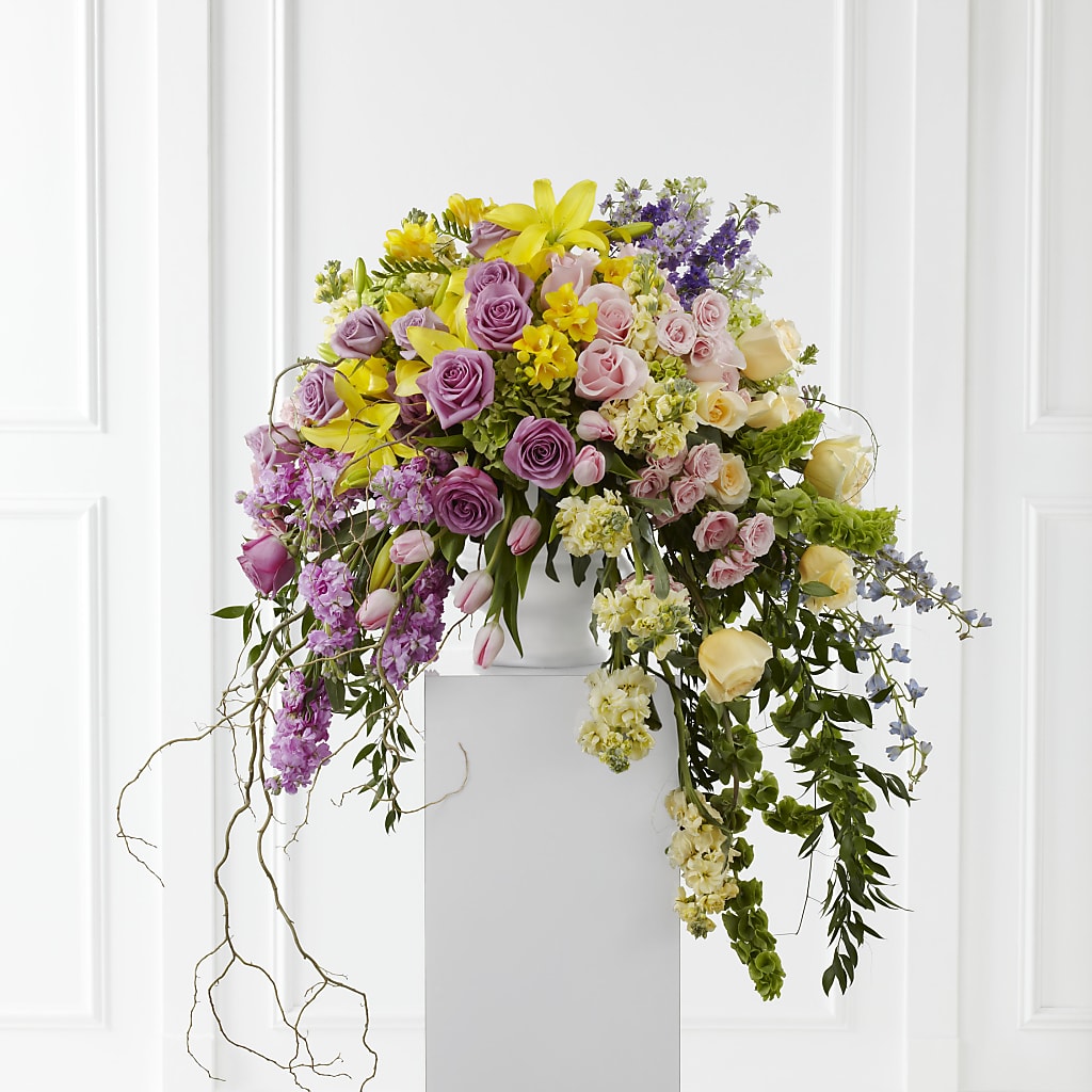 Display of Affection Arrangement – Park Merced Florist, Corona CA