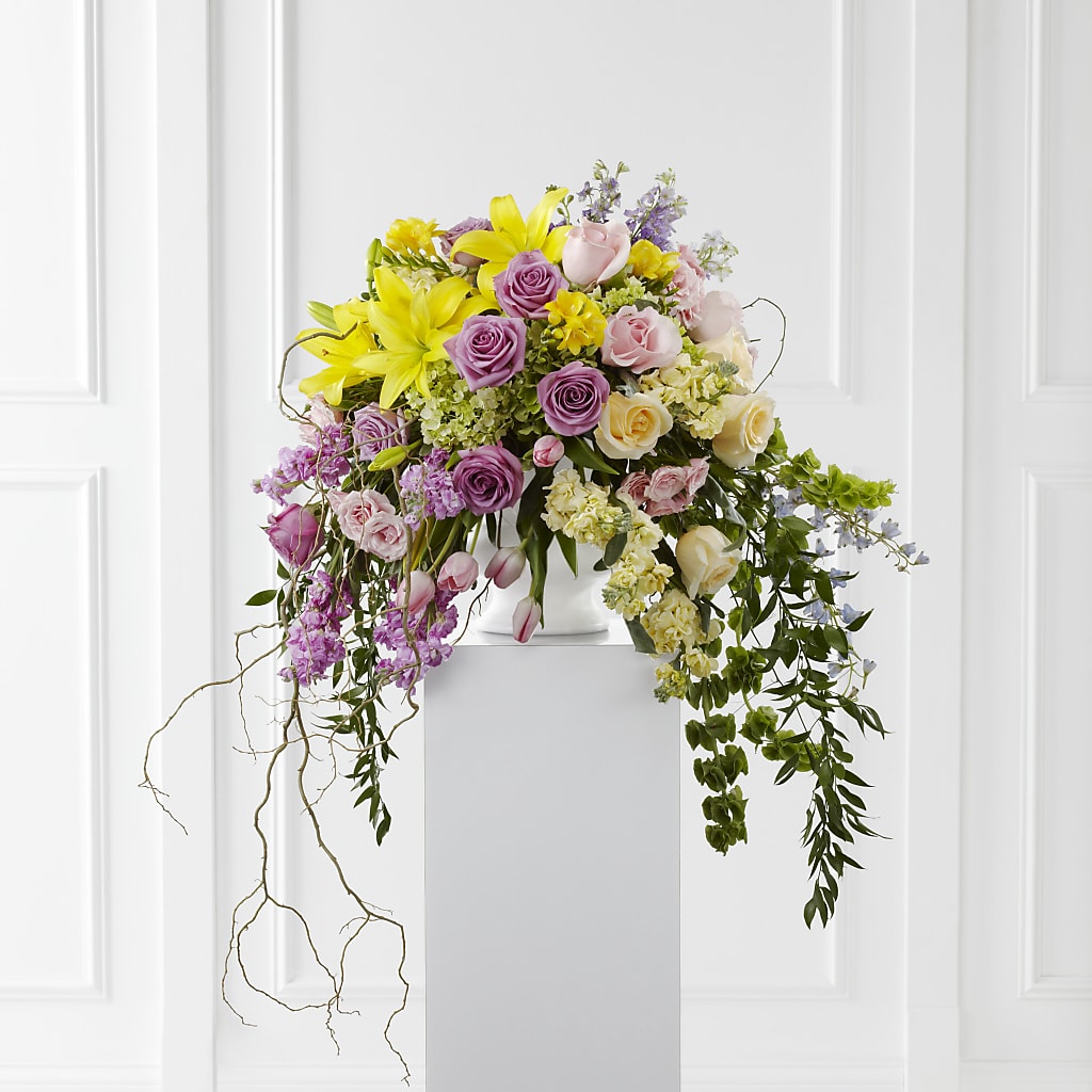 Display of Affection Arrangement – Park Merced Florist, Corona CA