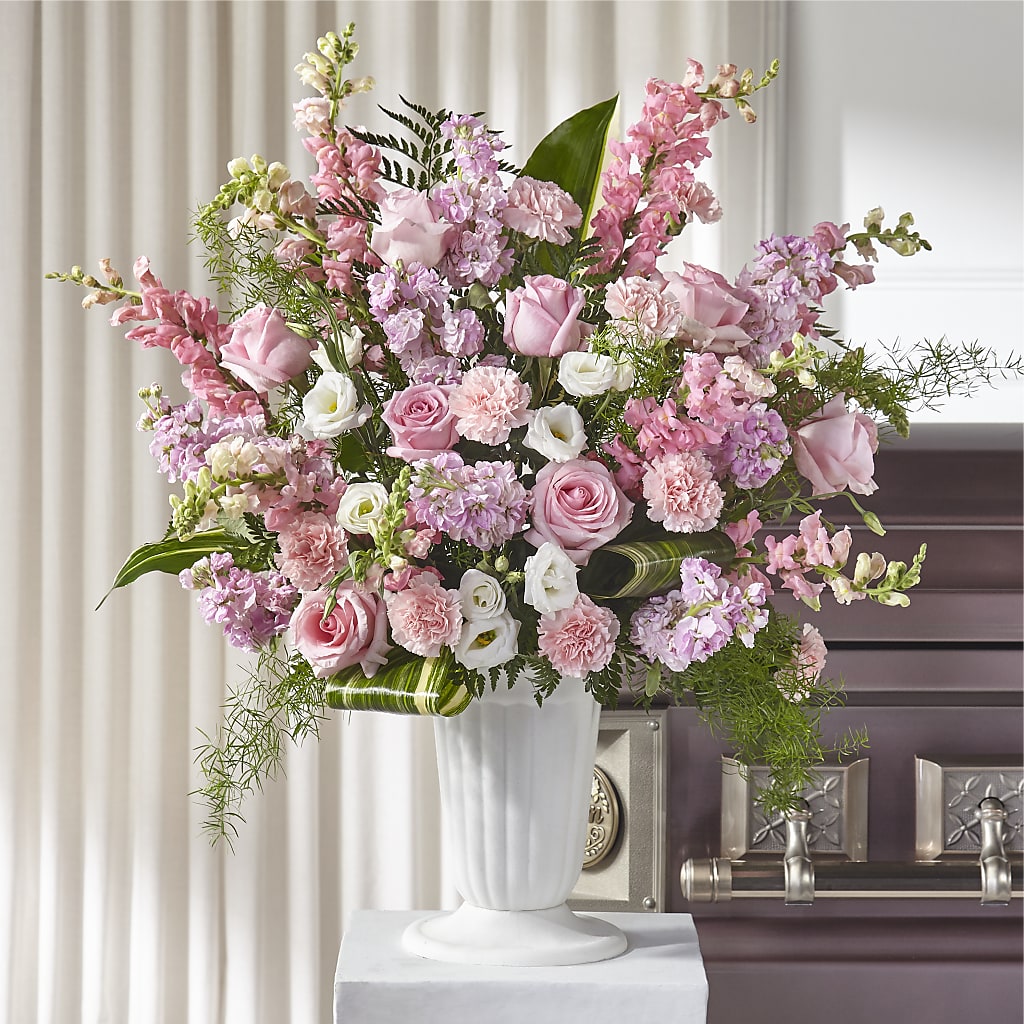 Divine Comfort Arrangement – Park Merced Florist, Corona CA