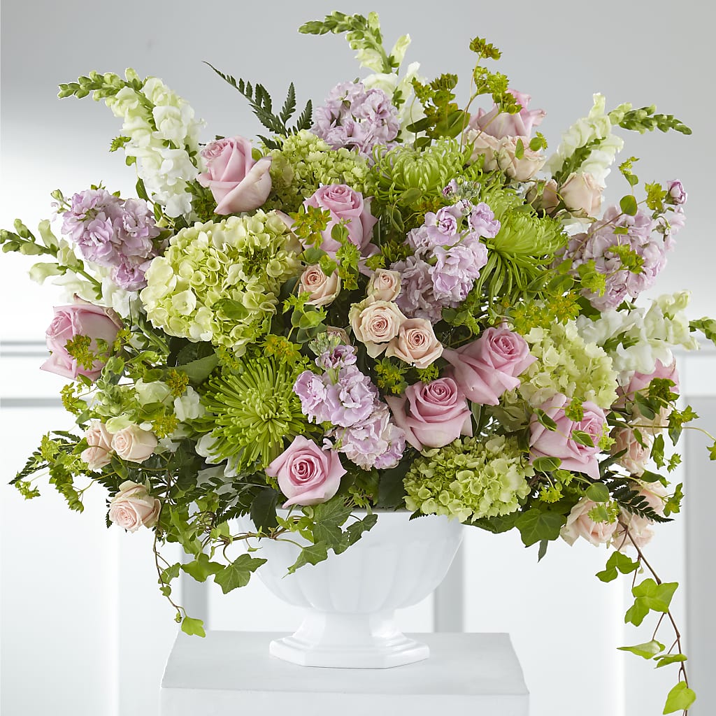 Radiant Embrace Arrangement – Park Merced Florist, Corona CA