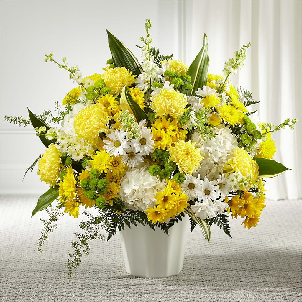 Unity & Grace Floor Basket – Park Merced Florist, Corona CA
