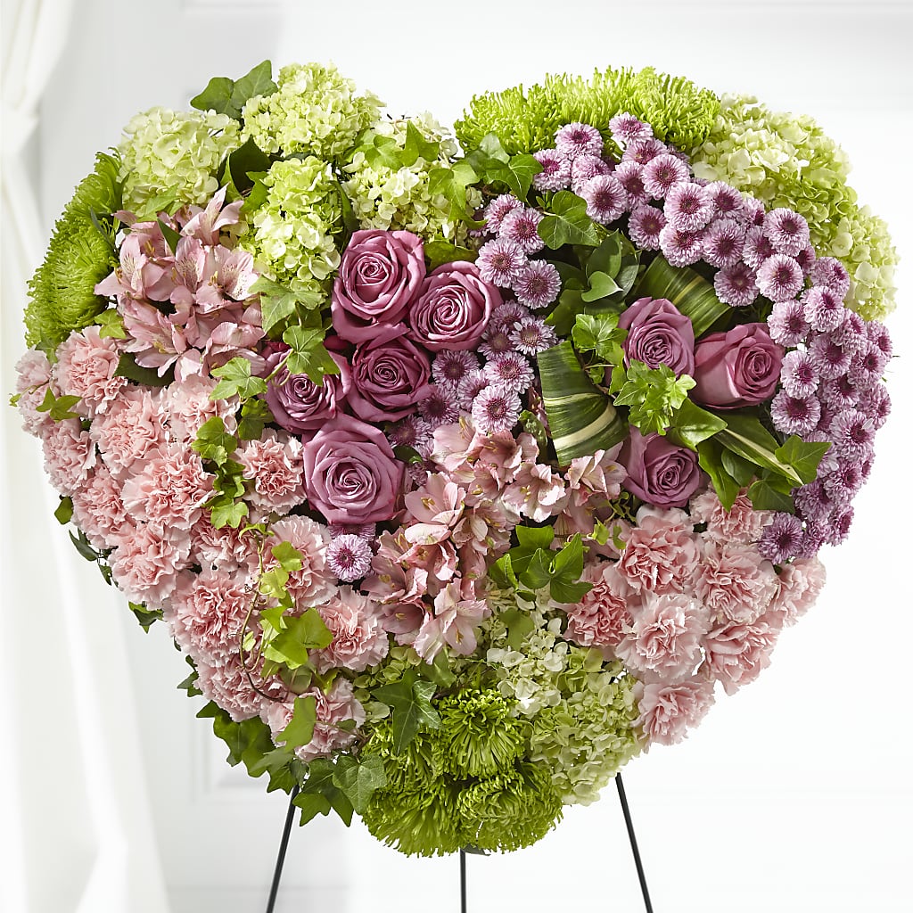 Heartwarming Standing Heart – Park Merced Florist, Corona CA