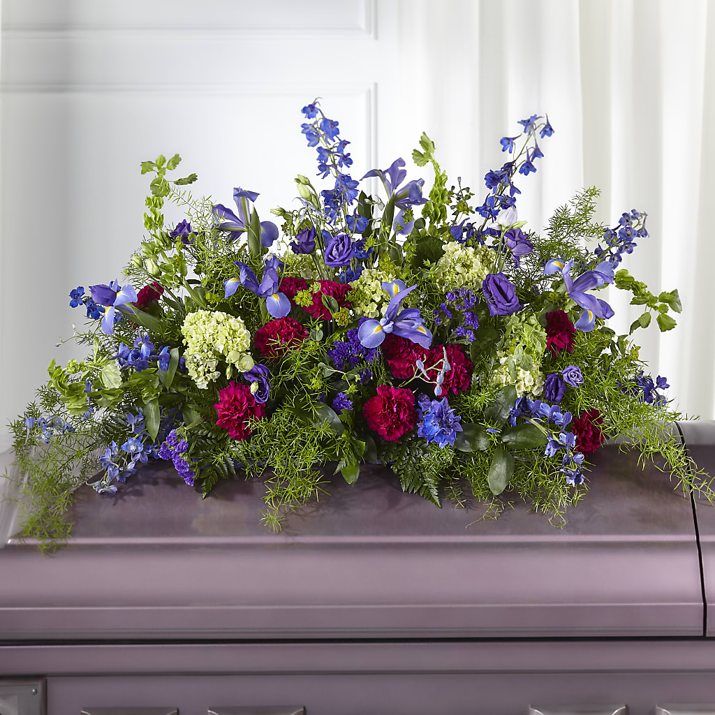 Always Treasured Casket Spray – Park Merced Florist, Corona CA