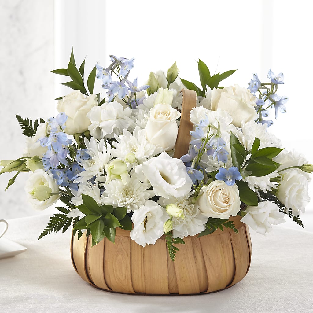 Sincerely Heartfelt Basket – Park Merced Florist, Corona CA