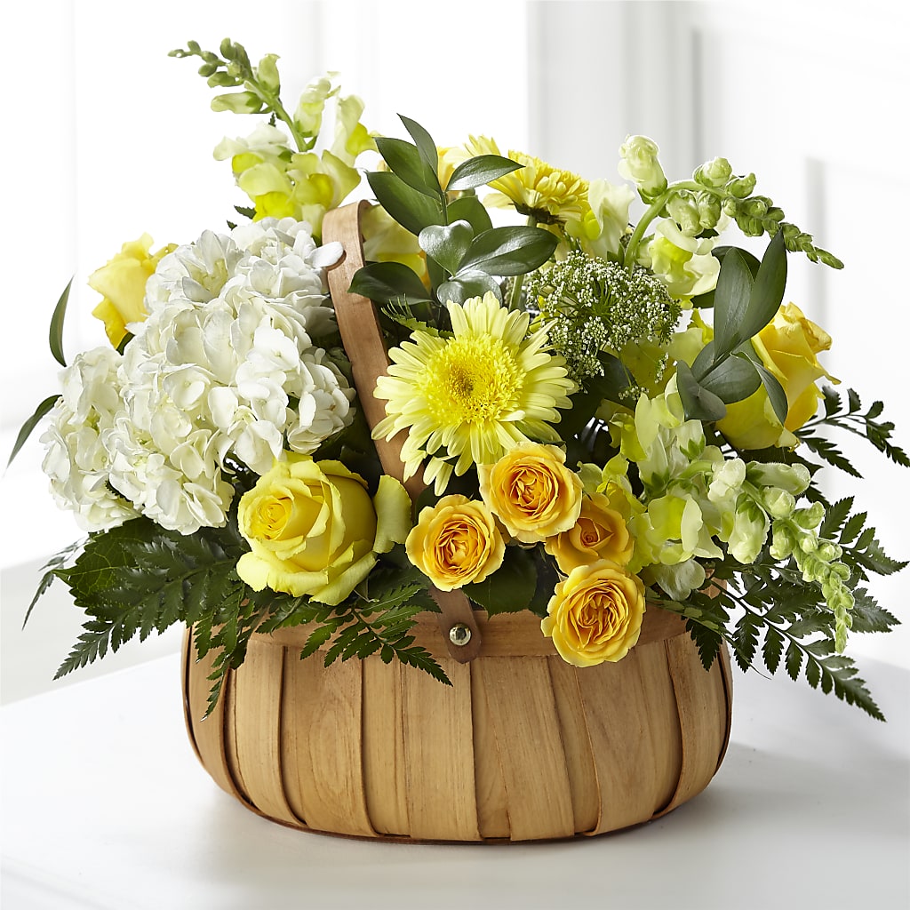 Rustic Remembrance Basket – Park Merced Florist, Corona CA