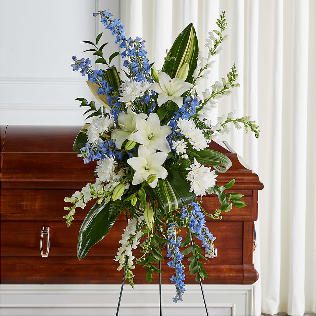 Eternal Impressions Standing Spray – Park Merced Florist, Corona CA