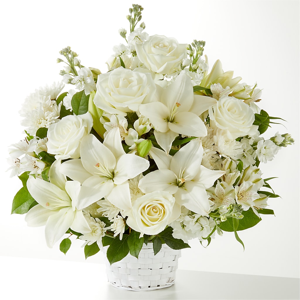 Peaceful Reflections Arrangement – Park Merced Florist, Corona CA