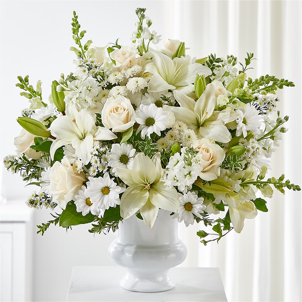 Uplifting Urn Arrangement – Park Merced Florist, Corona CA