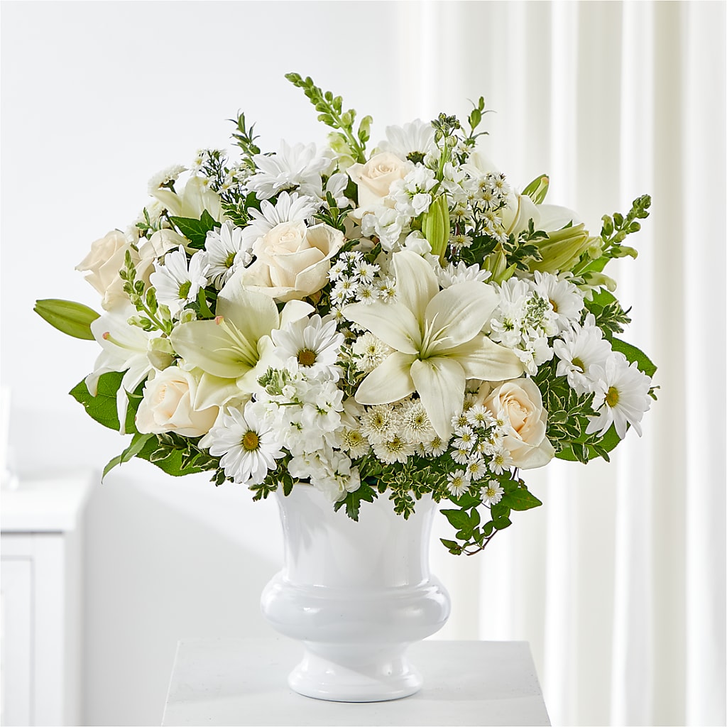 Uplifting Urn Arrangement – Park Merced Florist, Corona CA