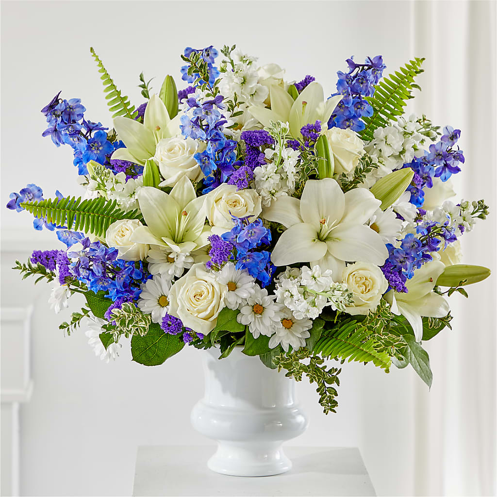 Expressions of Hope Urn Arrangement – Park Merced Florist, Corona CA