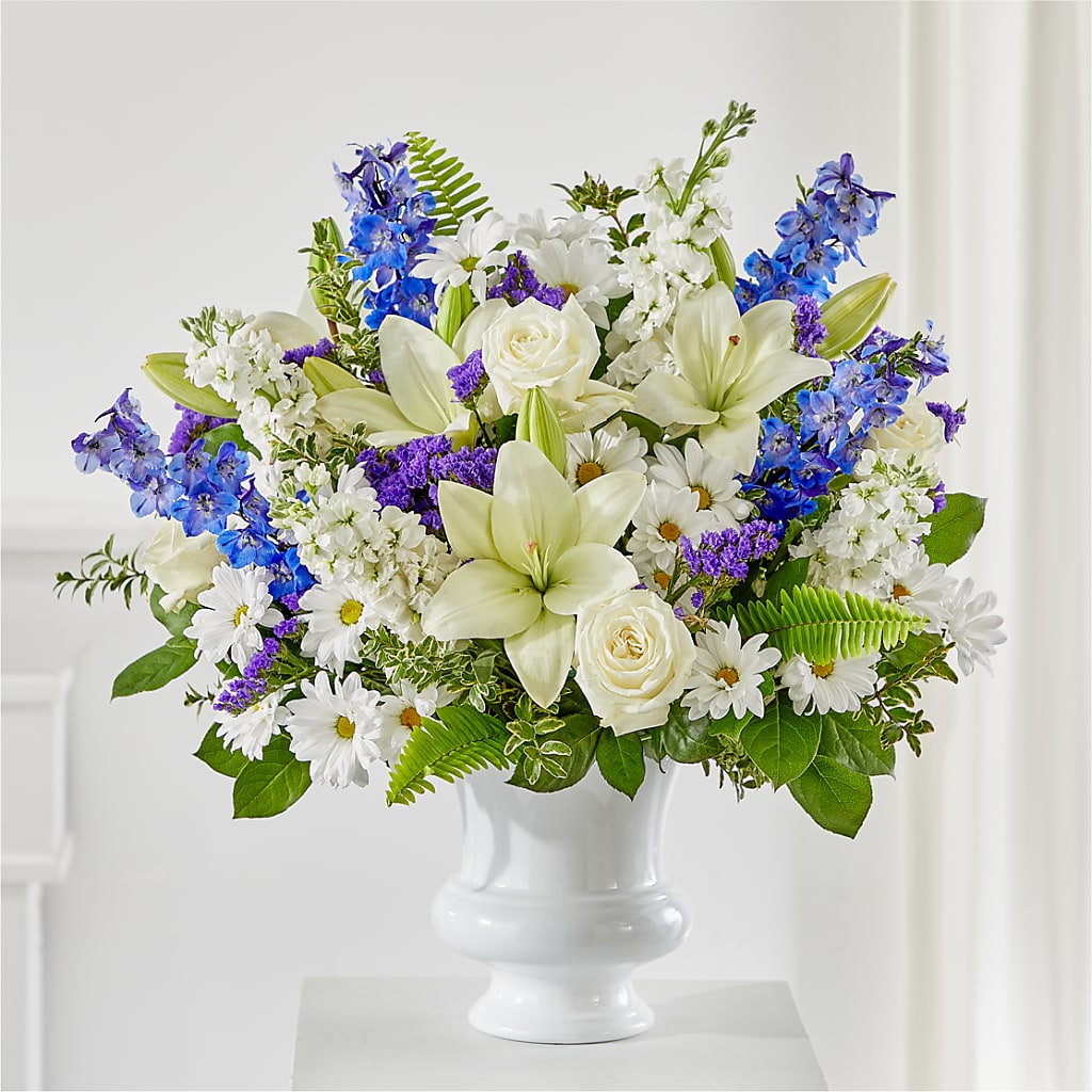 Expressions of Hope Urn Arrangement – Park Merced Florist, Corona CA