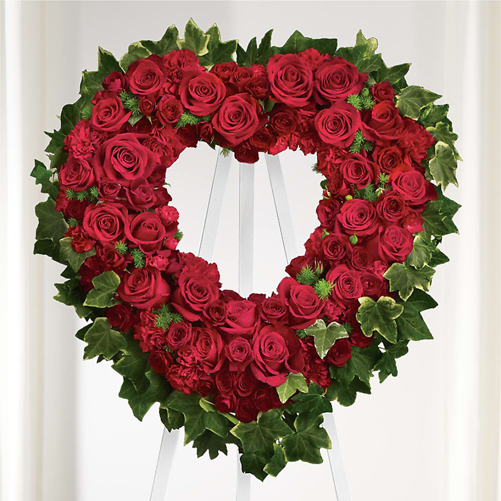Wholehearted Standing Spray – Park Merced Florist, Corona CA