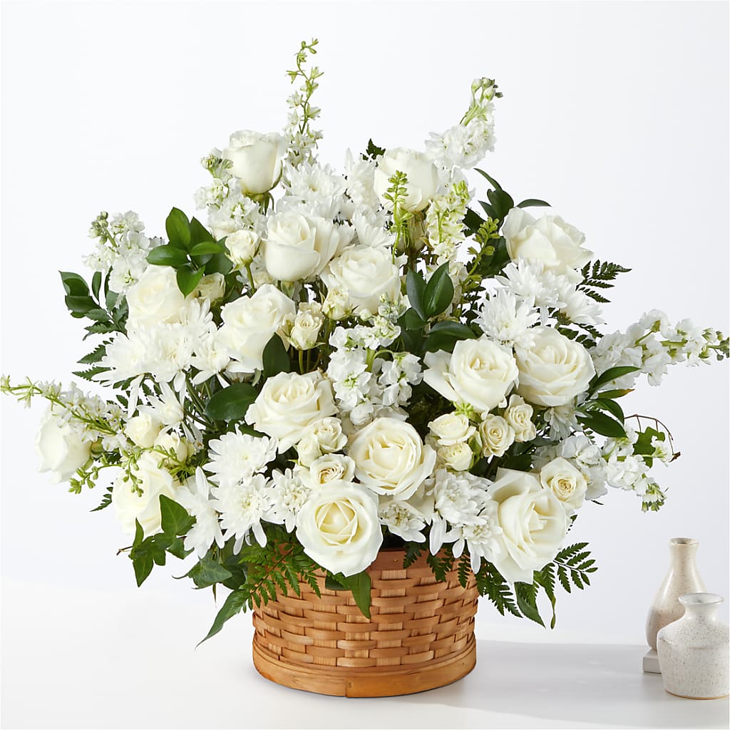 Heartfelt Condolences Arrangement – Park Merced Florist, Corona CA