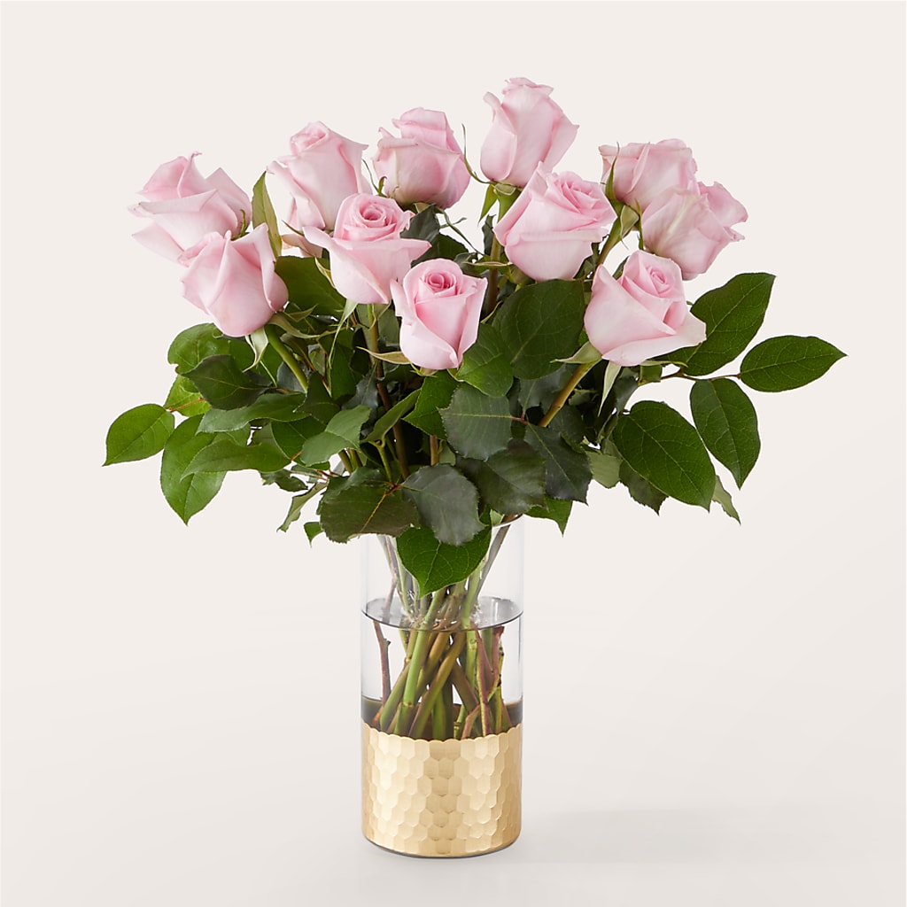 Picture Perfect Pink Rose Bouquet – Park Merced Florist, Corona CA