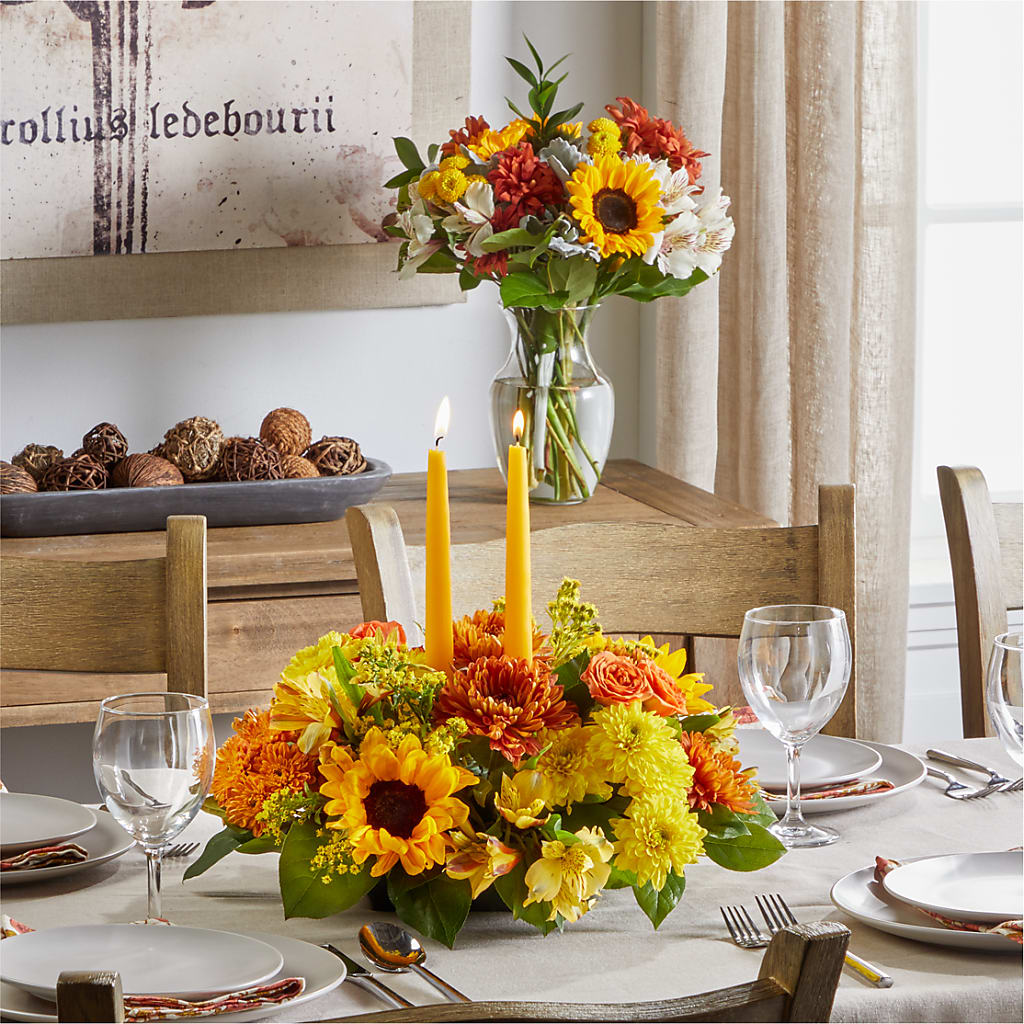 Golden Gathering Bundle – Park Merced Florist, Corona CA