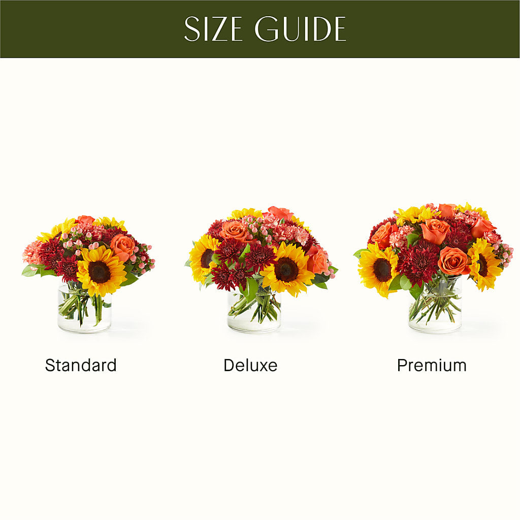 September Sunset Bouquet – Park Merced Florist, Corona CA