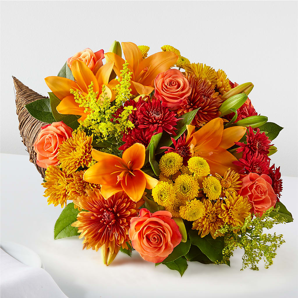 Feast of Color Cornucopia – Park Merced Florist, Corona CA