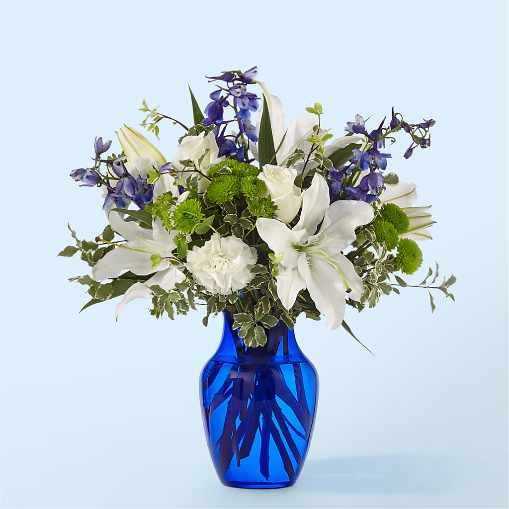 Santorini Bouquet – Park Merced Florist, Corona CA