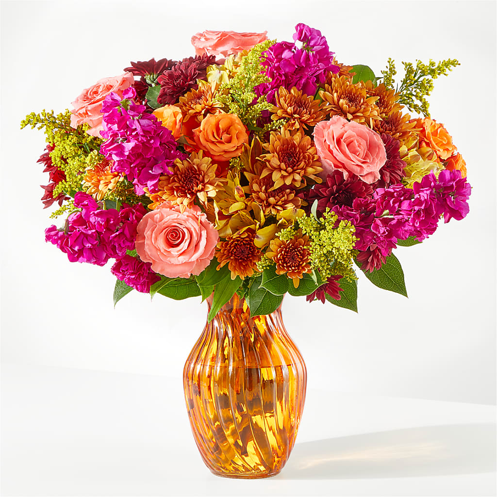 Amber Muse Bouquet – Park Merced Florist, Corona CA
